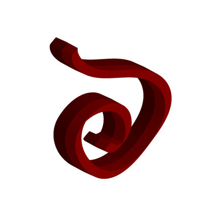 calligraphic brushes and blob strokes