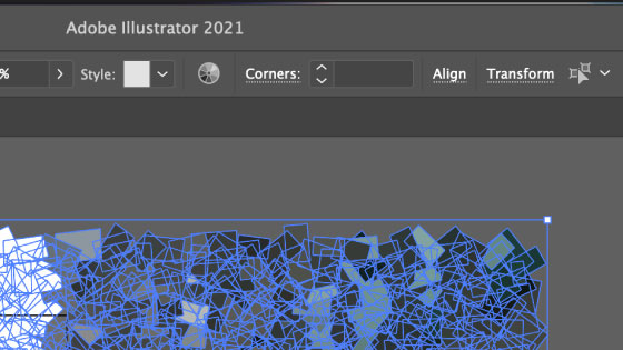 corner option for the impressionist effect