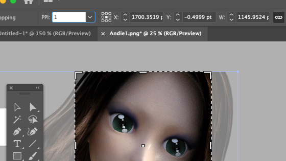 mosaic illustrator ppi setting