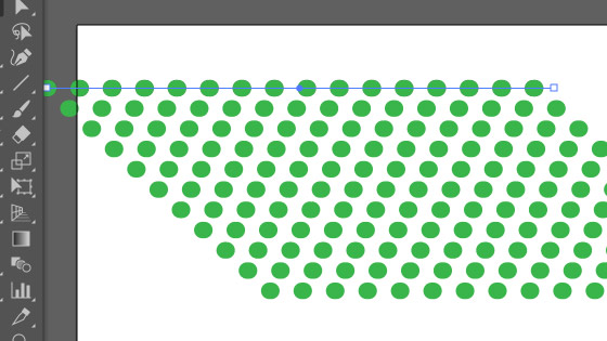 dotted line