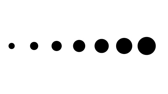 dotted line