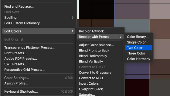 object mosaic recolor using art history libraries