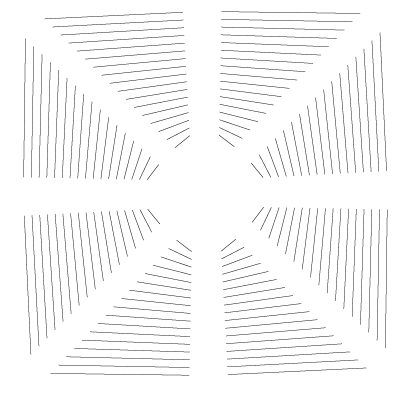 blend tool and mirrorme in Adobe Illustrator