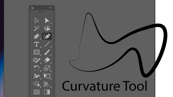curvature tool basic line and toolbar