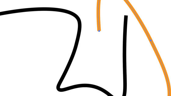 multiple color curvature lines