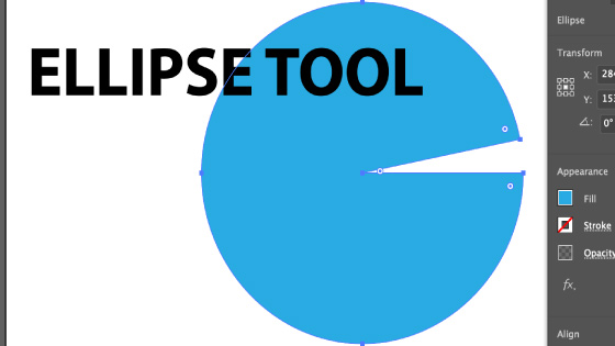 live ellipse tool