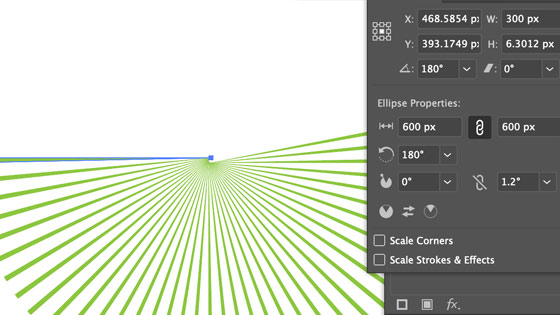 live ellipse tool