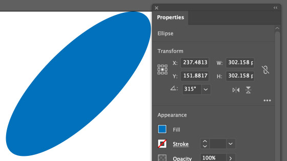 live ellipse tool