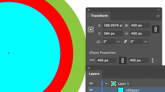 live ellipse tool