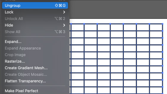 rectangular grid