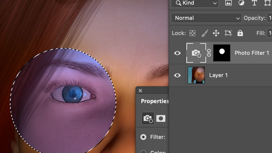 adjustment layers