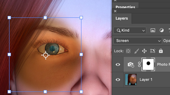 adjustment layers