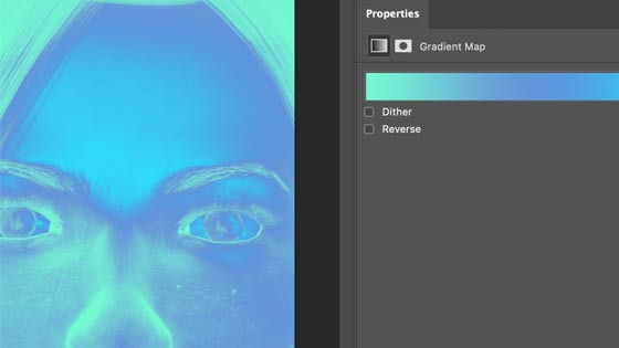 gradient map