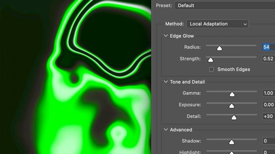 gradient map