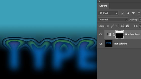 gradient map