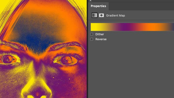 gradient map