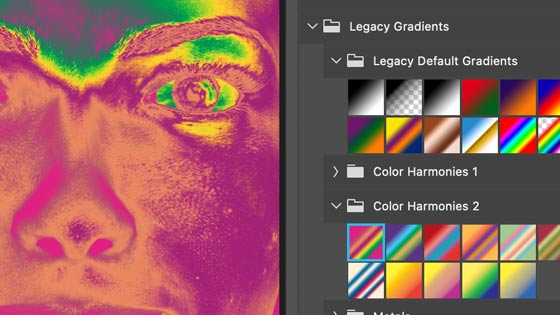 gradient map