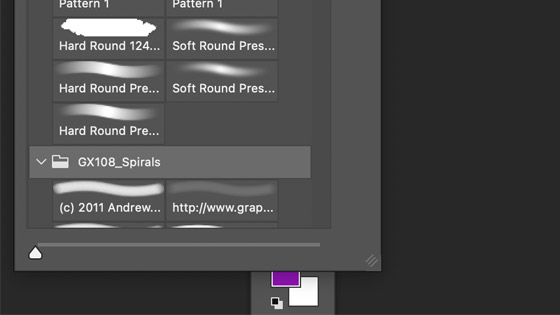 load brushes