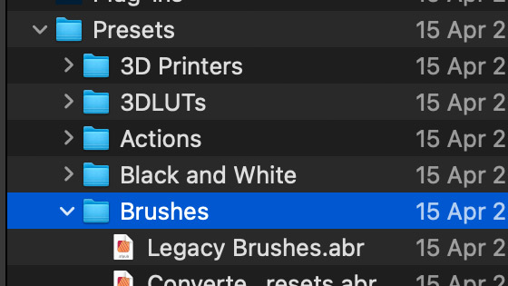 load brushes