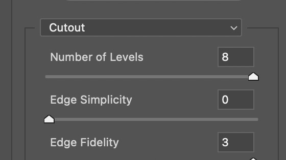 cutout settings