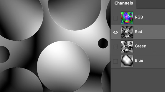 displace filter channels photoshop