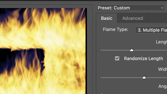 border edge flame filter