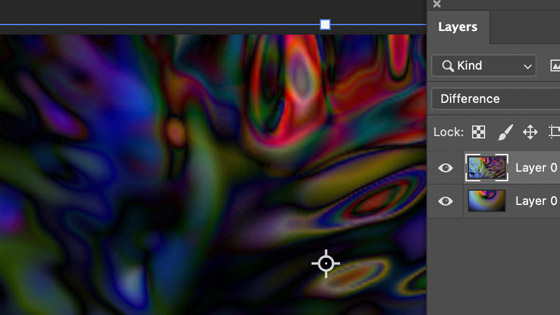 glass filter darker blending of layers