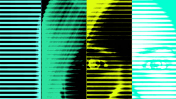 halftone pattern filter linear color combo