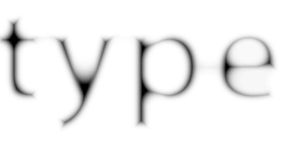 maximum filter very thin type in Photoshop