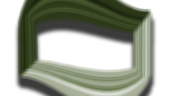 picture frame curvy wavy effect