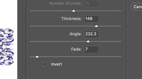 picture frame threshold settings