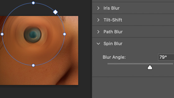 spin blur