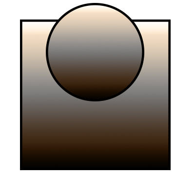 gradient layer and vertical apply in Photoshop