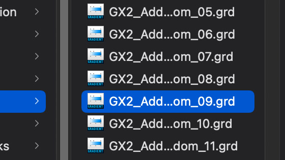 install gradients