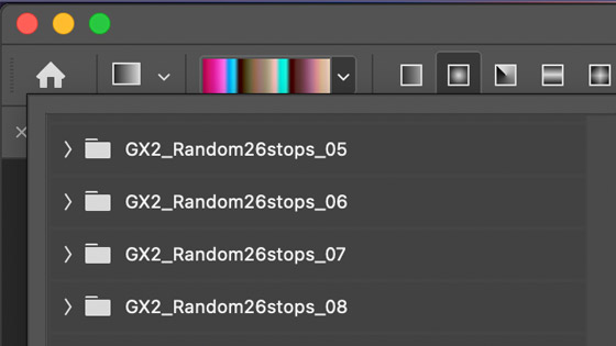 photoshop gradients
