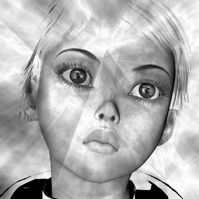 dark scratchy texture to images using Photoshop gradients