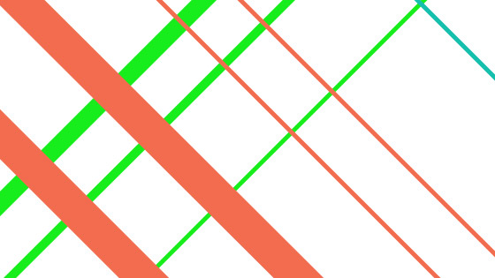 diagonal line