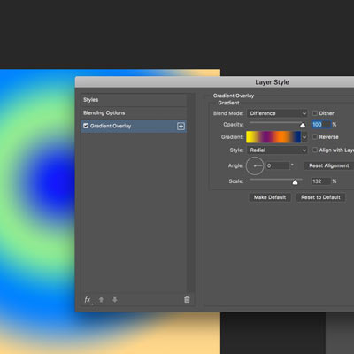 multiple gradient overlay tutorial in Photoshop