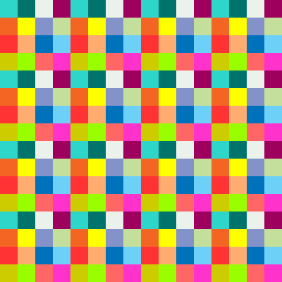 random grid color fill