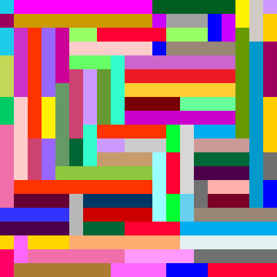 random rectangle filled grid in Photoshop