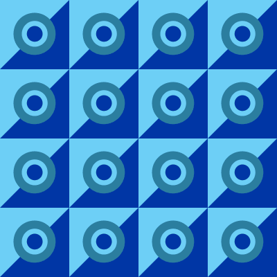two triangle pattern circle photoshop