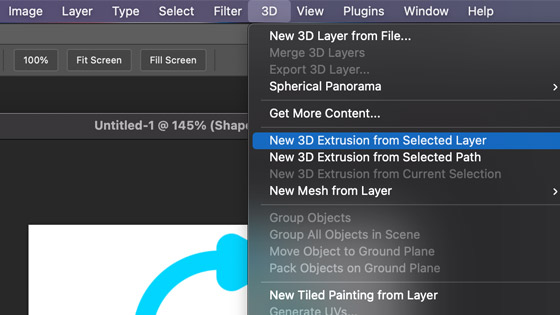 3d extrusion shapes