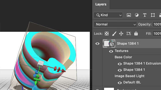 3d extrusion shapes