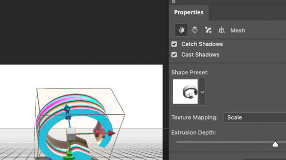 3d extrusion shapes
