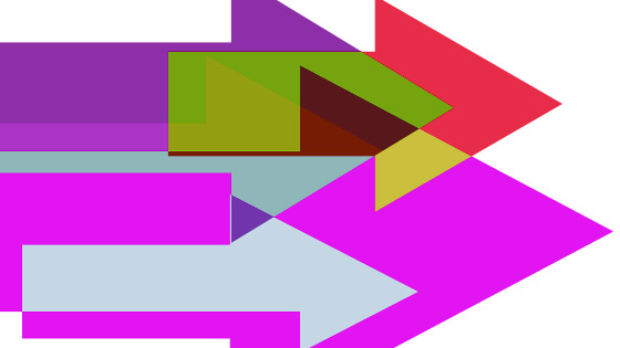 shapes blending multiple blends added on top