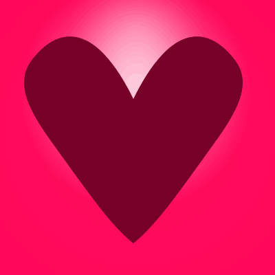 gradient glow behind and above with shape in Photoshop