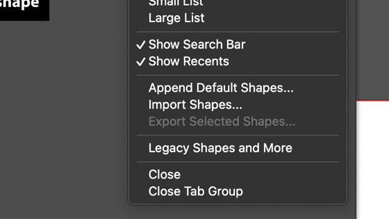 import shapes