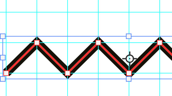 zigzag shape