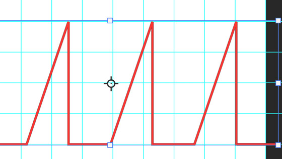 zigzag shape