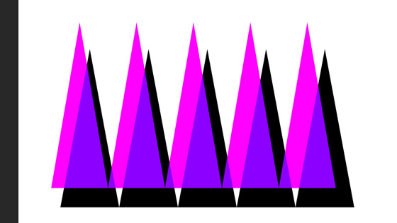 zigzag shape